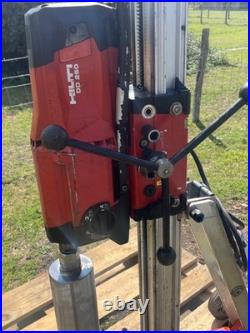 Hilti DD250 110v Diamond Core Drill Drilling Rig c/w 102mm Bit