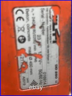 Hilti DD250 110v Diamond Core Drill Drilling Rig c/w 102mm Bit