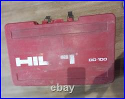 Hilti DD 100 110V Diamond Core Drill 3-Speed Heavy Duty Core Machine With Case