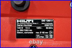 Hilti DD 120 Diamond Core Drill 100V Tasted