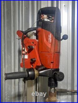 Hilti DD 150 110v Diamond Core Drill Drilling Rig Gast Vacuum Pump & Base Stand