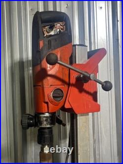 Hilti DD 150 110v Diamond Core Drill Drilling Rig Gast Vacuum Pump & Base Stand