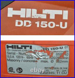 Hilti DD 150-U Diamond Core Concrete Coring Drill Machine Drilling Power-Cord