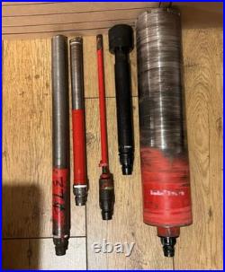 Hilti Diamond Core Drill Bit + Extension Rods + Adapters Concrete Core Set