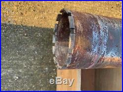 Hilti Diamond Core Drill Bits Hole Wet Cutter 127mm x 4500 & 77mm x 450mm