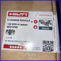Hilti X-Change Module 102 SPX-H Speed 102mm Diamond Core Drill Concrete 2373762