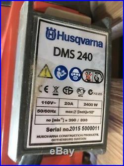 Husqvarna DMS240 Diamond Core Drilling Machine 110v