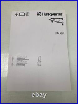 Husqvarna DM 200 Handheld Diamond Core Drill Motor 110V New Including VAT