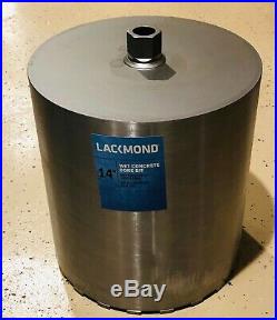 Lackmond 14-Inch Wet Cured Concrete Diamond Core Drill Segmented Bit 1-1/4-7