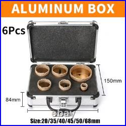M14 Diamond Dry Core Drill Bit Set Vacuum Brazed Porcelain Tile Hole Saw