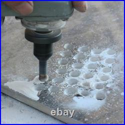 M14 Drill Bit Set 12PCS Diamond Dry Hole Saw Kit 6-68mm For Tile Marble Granite