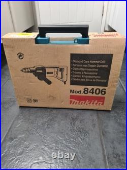 MAKITA 8406 110v Diamond core drill 13mm keyed chuck
