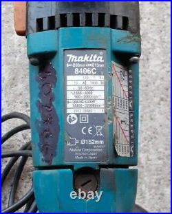 Makita 8406C 110V corded diamond core drill and hammer drill 1400W