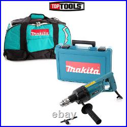 Makita 8406 13mm Diamond Core & Hammer Drill 850w with Case 240V + LXT400 Bag