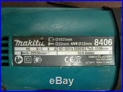 Makita 8406 13mm Diamond Core and Hammer Drill 110v with 4 x Dry Core Cutters