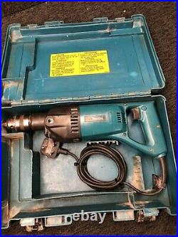 Makita 8406 240v 1/2 Chuck Diamond Core Hammer Impact Drill + Case