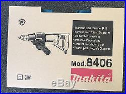 Makita 8406 240v 1/2 Chuck Diamond Core Hammer Impact Drill + Case