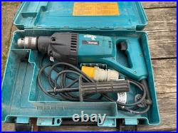 Makita 8406 Core Drill 110V With Case /Handle /Chuck Key GWO P. A. T Tested