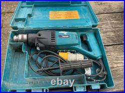 Makita 8406 Core Drill 110V With Case /Handle /Chuck Key GWO P. A. T Tested