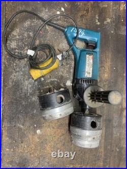 Makita 8406 Diamond Core Drill 110V, Rotary Percussion, kit