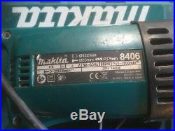 Makita 8406 Diamond Core Drill 110v In Box With 4 Core Bits