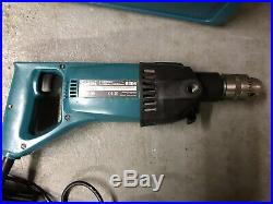 Makita 8406 Diamond Core Drill 240v, With Handle, Chuck Key And Carry Case