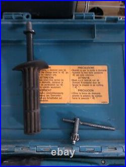 Makita 8406 Diamond Core Drill Hammer Drill 110v with case, handle, chuck key