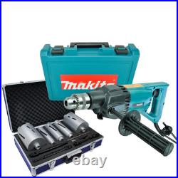 Makita 8406 Diamond Core Drill Rotary & Percussion 110V + 11pc Diamond Core Kit