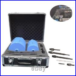 Makita 8406 Diamond Core Drill Rotary Percussion 240V Electricians 7PC Core Set