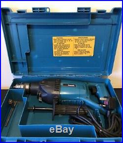 Makita 8406 Diamond Core Hammer Drill 240v Tool With Carry Case And Handle