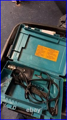 Makita 8406 Hammer Drill Rotary &Percussion Diamond Core 240V+Carry Case -Faulty