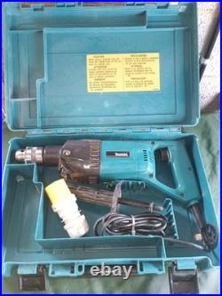 Makita 8406 diamond core drill 110v DIY site tool home business vgc