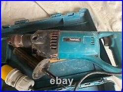 Makita 8406 diamond core drill 110v used