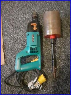 Makita 8406c Diamond Core Drill 110v With Core And Extensions