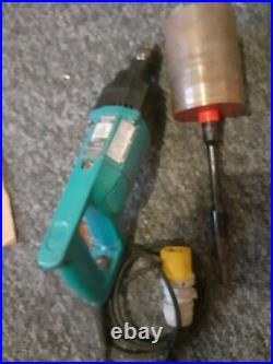 Makita 8406c Diamond Core Drill 110v With Core And Extensions