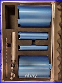 Makita 9-Piece Diamak Diamond Core Kit in Aluminium Carry Case