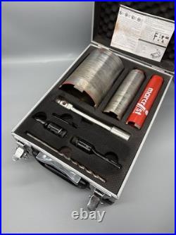 Marcrist Core Drill Set Hole Cutters With Case Clean Condition
