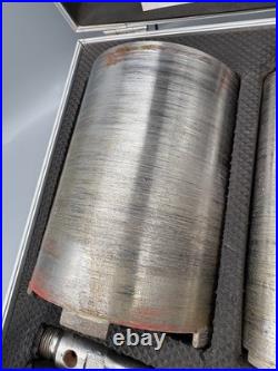 Marcrist Core Drill Set Hole Cutters With Case Clean Condition