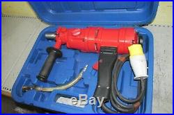 Marcrist DDM3 110v Diamond core drill wet dry coring 3 speed handheld no stand