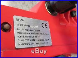 Marcrist DDM3 Diamond core drill 110v wet & DS150 core drilling rig stand