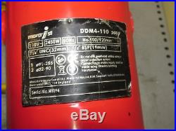 Marcrist DDM4 Diamond core drill 110v motor wet or dry core drilling