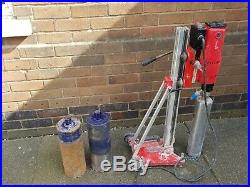 Marcrist DDM4 core drill and Marcrist DS250 rig stand DIAMOND CORE DRILLING