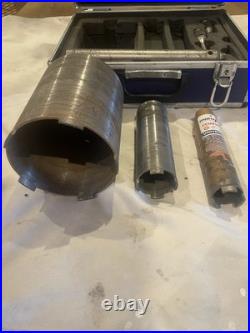Marcrist Diamond 3 Piece Core Drill Set for Concrete Masonry