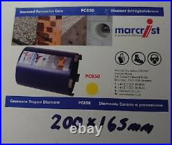 Marcrist PC850 Dry Drilling Diamond core 200x165mm