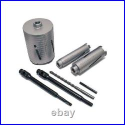 Mexco 7 Piece Dry Core Drill Kit Slotted A10DCDKIT37