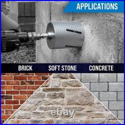 Mexco DCX90 Slotted Dry Core Drill, High-Performance Diamond Core for Drillin