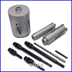 Mexco DCX90 Slotted Dry Core Drill, High-Performance Diamond Core for Drilling
