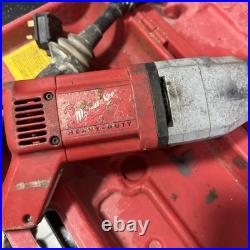 Milwaukee DD2-160XE 2 Speed Dry Diamond Core Drill 240V Working