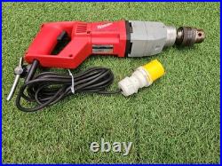 Milwaukee DS2E 160 Diamond Core Drill Tool Heavy Duty 2 Speed Hammer Impact 16mm