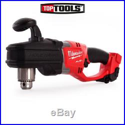 Milwaukee M18CRAD 18V Fuel Hole Hawg Right Angle Drill With 19 inch Wheel Bag